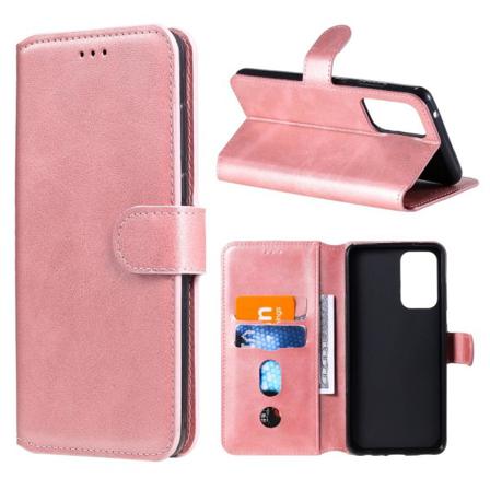 Samsung Galaxy A52 / A52s - Klassiskt Plånboksfodral - Roséguld Roséguld