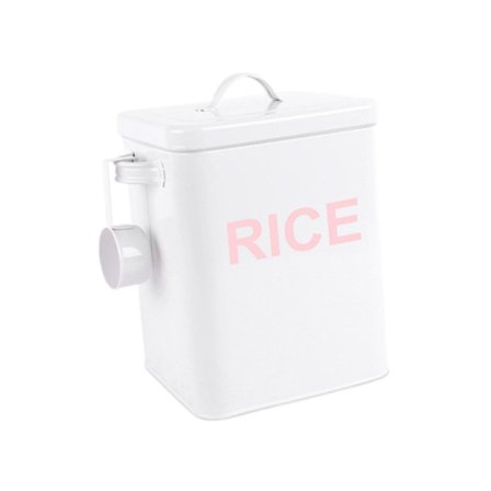 Metall Risbehållare Robust Matförvaringslåda för Köks Hylla Eller Bänkskiva