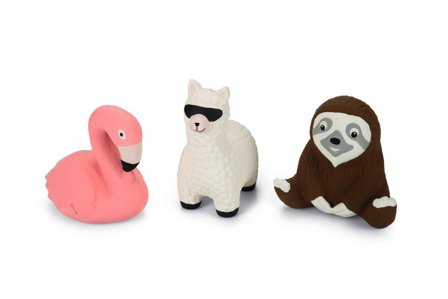 Hundeleke Latex Dyr - 1stk