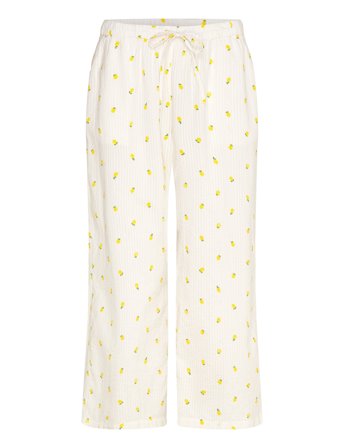 Trousers Pyjama Seersucker White Lindex