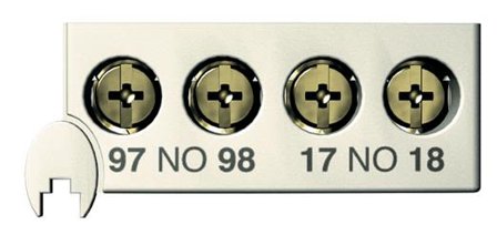 Schneider Electric LUA1C11 Signalkontakt N/C, Elfordeling & strømforsyning