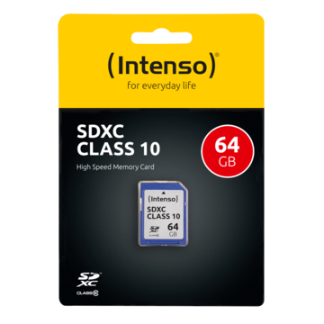 Minnekort Intenso Sdxc 64Gb