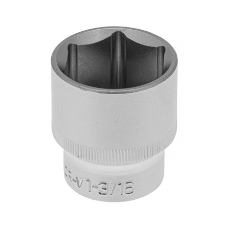 PELA 562457 Hylsa drivstorlek 1/2", 6-kant, kort 1 3/16", Handverktyg