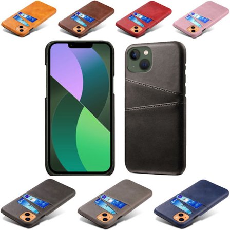 Korthållare Iphone 14 skal mobilskal urtag åt laddare hörlurar -