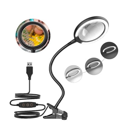 Ögonskyddande LED-skrivbordslampa USB-skrivbordslampa för läsning, arbete, naglar