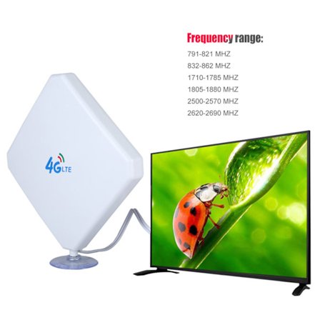 3G 4G-antenni 35dBi langaton reitittimen antenni Dual TS9 -liittimille