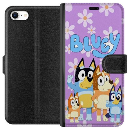 Kompatibelt Lommeboketui til Apple iPhone 6 Stitch som skolefigur med bøker, blyanter og ryggsekk i fargerik kawaii-illustrasjon