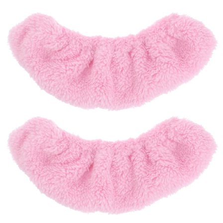 Elastisk Skøjteovertræk Skøjteovertræk Plys Ishockey Skøjter Overtræk (Pink XL)