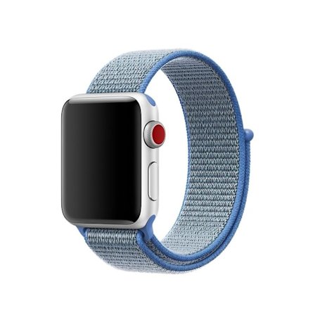 Nylonrem Apple Watch 41mm Series 9 Blå