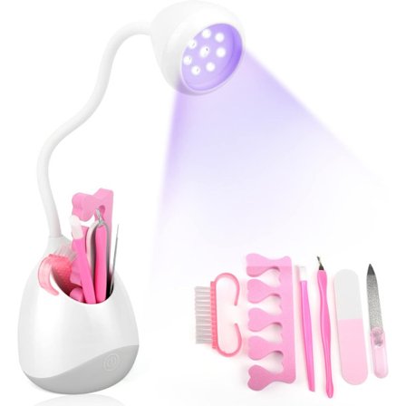 UV-nagellampa, 36 W mini nageltork, snabbtorkande för nagellack,