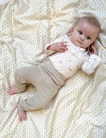 Cam Cam Copenhagen Baby Leggings Louie - Beige - 74