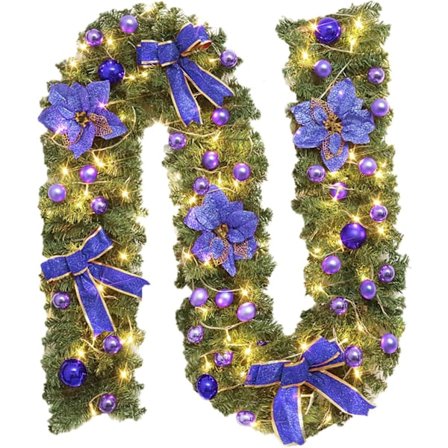 Juletræ Kunstig Vinstok - 8,9ft Rød Bær Girland