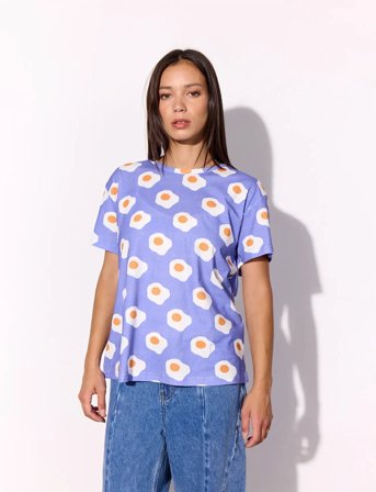 Hunkøn Eggs T-Shirt - Purple - L