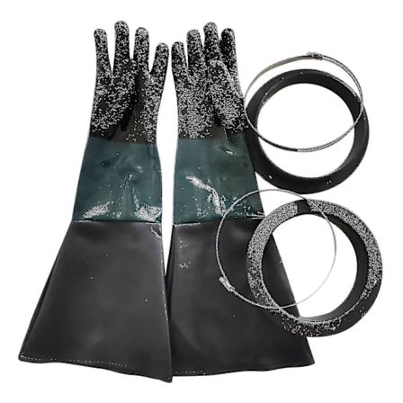 Sandblæsehandsker Sanddele Blæsehandsker Med O S Til Sandblæsekabine Sandblæsehandsker