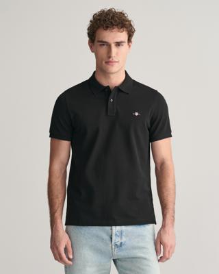 GANT - Klassisk piquéskjorte i regular fit til herre black