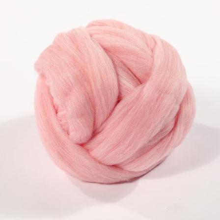 Bulky Ull Garn Chunky Arm Knitting Super Myk Giant Ball Rovin - Perfet Dark pink