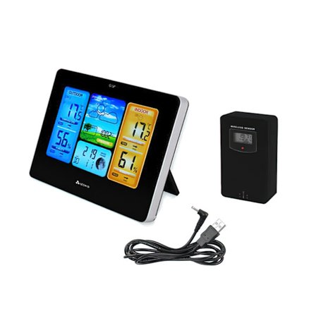 Sääasema Värinäytöllä – Langaton