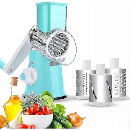 Grøntsagsskærer, Fitnate Håndsving Rustfrit Stål Frugt Grøntsagsskærer Terningeskærer Ost