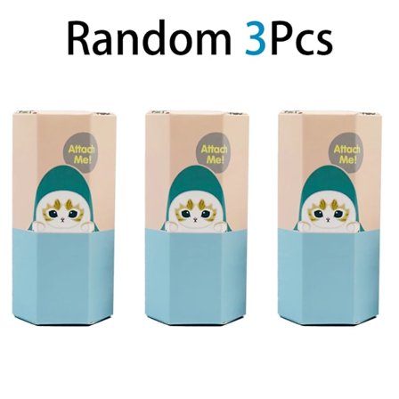 Angel & Mofusand Blind Box Hippers Mini Figur Haj Kat Fushan Kat Papa serie blind box trendy legefigur ornamenter kreativ