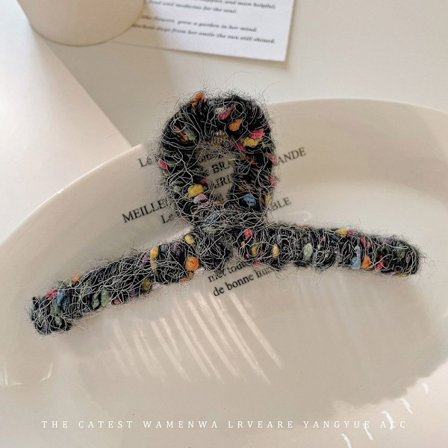 Plysch hårklo hårklämmor 1 1