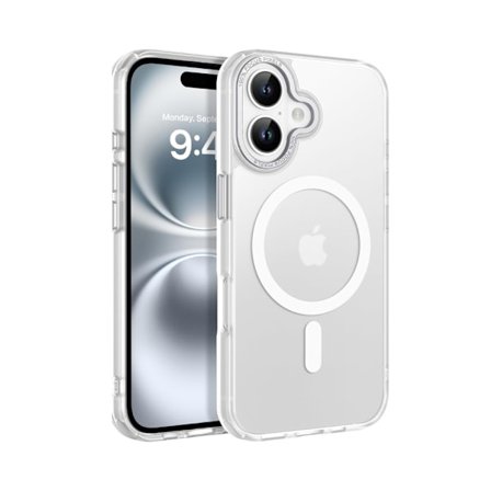 iPhone 17 Cover - Magsafe Frosted Cover – Hvid
