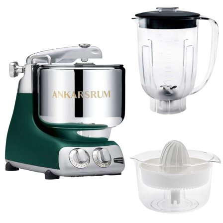 Ankarsrum Assistent AKM6230 + mixerkanna & citruspress, forest green | Köksmaskiner > Köksassistenter | Bagaren och Kocken