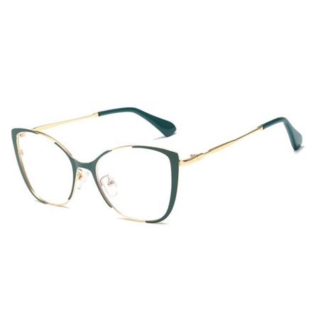 Anti-Blå Lys Briller Runde Briller GRØN