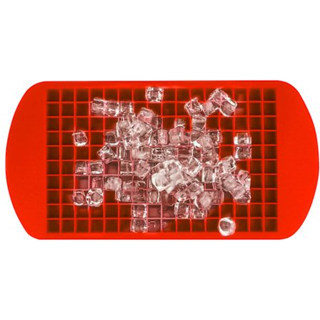 Silikonisform för 160 mini-iskuber, röd