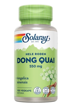 Solaray Dong Quai 550 mg 100 kaps., Helse & Madvarer, Ingredienser, Urter