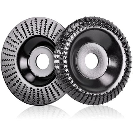 2 kpl Puulevyjä kulmahiomakoneeseen Ø 125 mm x 22,2 mm, Nopea puunhionta- ja hiontalevy kulmahiomakoneeseen, kiillotukseen, veistämiseen, hiontaan