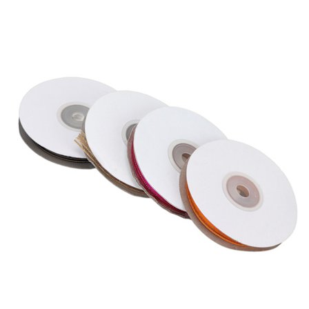 4 st Organza Band Chiffon DIY Presentförpackning Bröllopsfest Dekoration Båge Tillverkning Tillbehör 0,9 cm