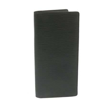 Louis Vuitton Vintage, Pre-owned Portefeuille Brazza wallet Zwart, unisex, Maat:ONE Size