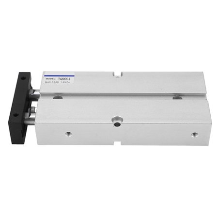 Dobbelvirkende pneumatisk luftcylinder aluminiumslegering 20 mm boring 75 mm slaglængde