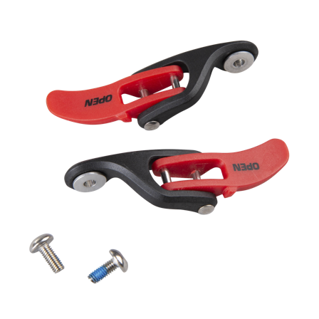 Gespen DBX/GPX/Kart Kunststof Rood