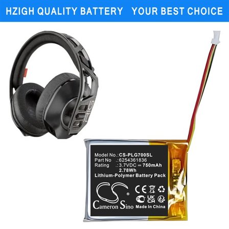 Batteri til trådløst headset til Philips Fidelio L3 Flagship Wireless Headphones