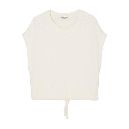 Marc O'Polo Loose sleeveless jumper Hvid, Dame Veste