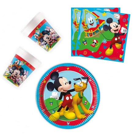 Kalaspaket Musse Pigg 36 delar 8-personer