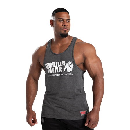 Gorilla Wear Classic Tank Top, Dark Grey