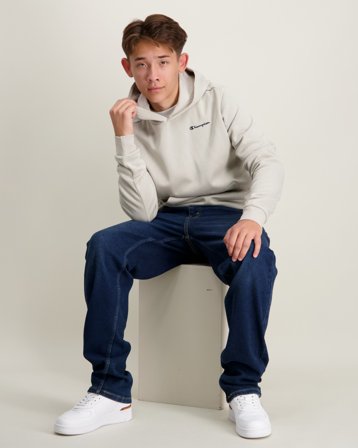 Champion Hooded Sweatshirt Beżowy Bluzy z kapturem Chłopiec - Kids Brand Store