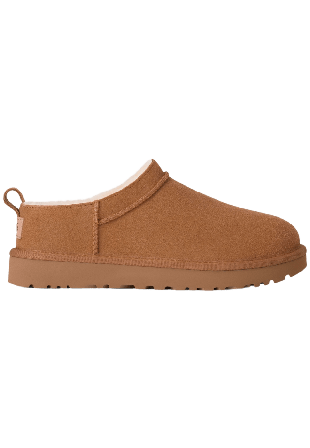 Ugg Classic Micro Tofflor Dam Brun 38