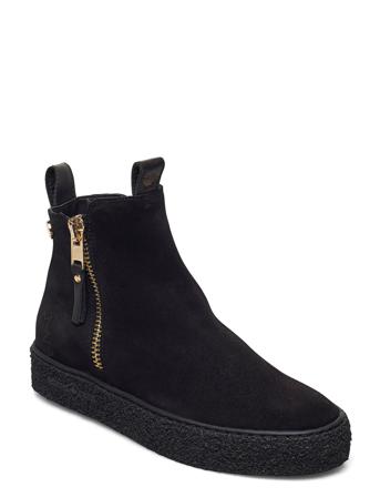Mount Verm Shoes Boots Ankle Boots Ankle Boot - Flat Musta Canada Snow