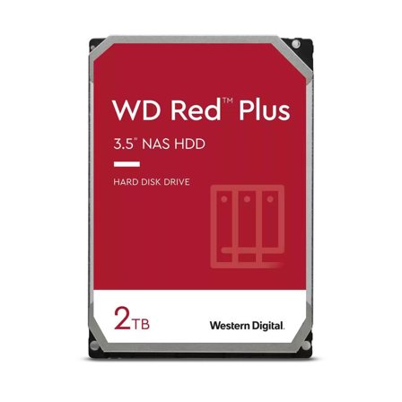WD Red WD20EFPX - harddisk - 2 TB - SATA 6Gb/s