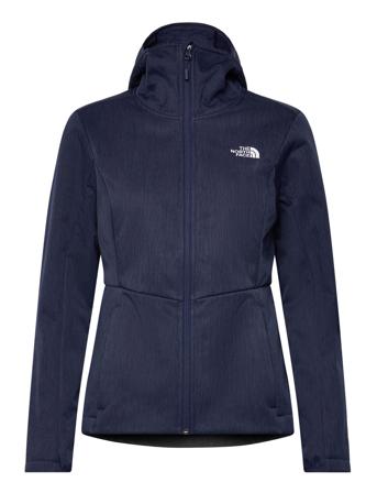 W Quest Highloft Soft Shell Jacket - Eu Outerwear Jackets Windbreakers Marineblå The North Face*Betinget Tilbud
