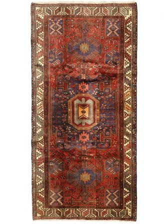 Hamadan Vloerkleed 100X207 Wol, Perzië