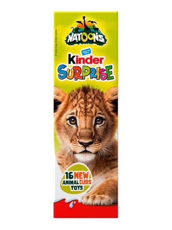 Kinder Surprise - Milk chocolate with milky lining and surprise toy 0.08kg