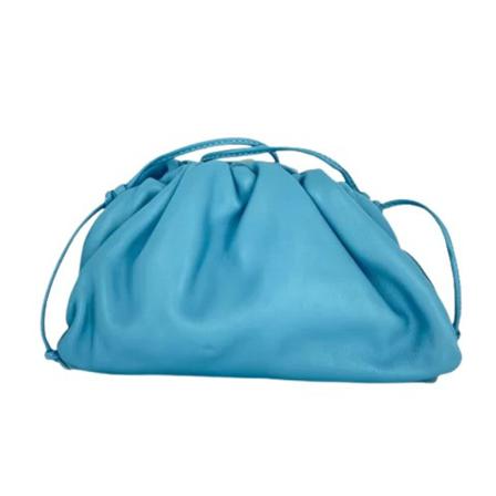 Bottega Veneta Vintage - Vintage Väskor - Blå - Dam - Storlek: One Size, Dam, Storlek: ONE SIZE