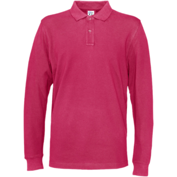 Långärmad Piké Herr Cottover