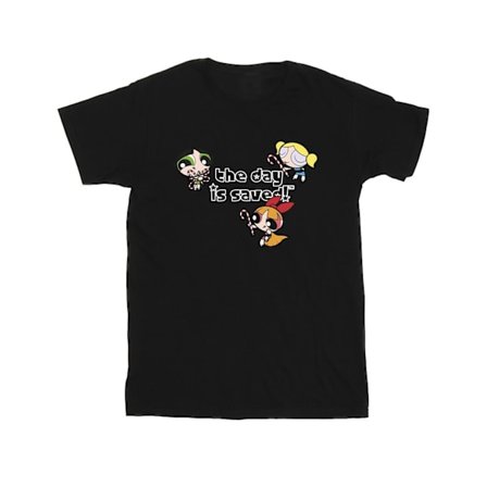 Powerpuff Girls Boys Girls The Day Is Saved T-shirt 3-4 år