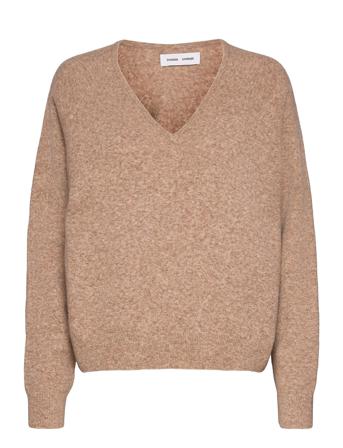 Frances V-Neck 12756 Beige Samsøe Samsøe
