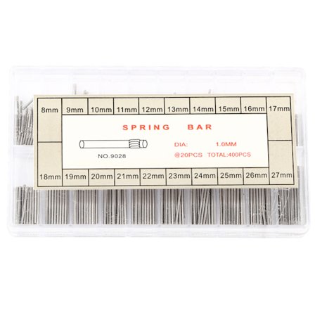 1 mm:n kellon rannekkeen jousitapit metallinen rannekkeen linkkitappi kellon korjaustyökalu